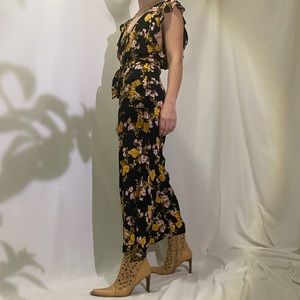 Floral printed jumper